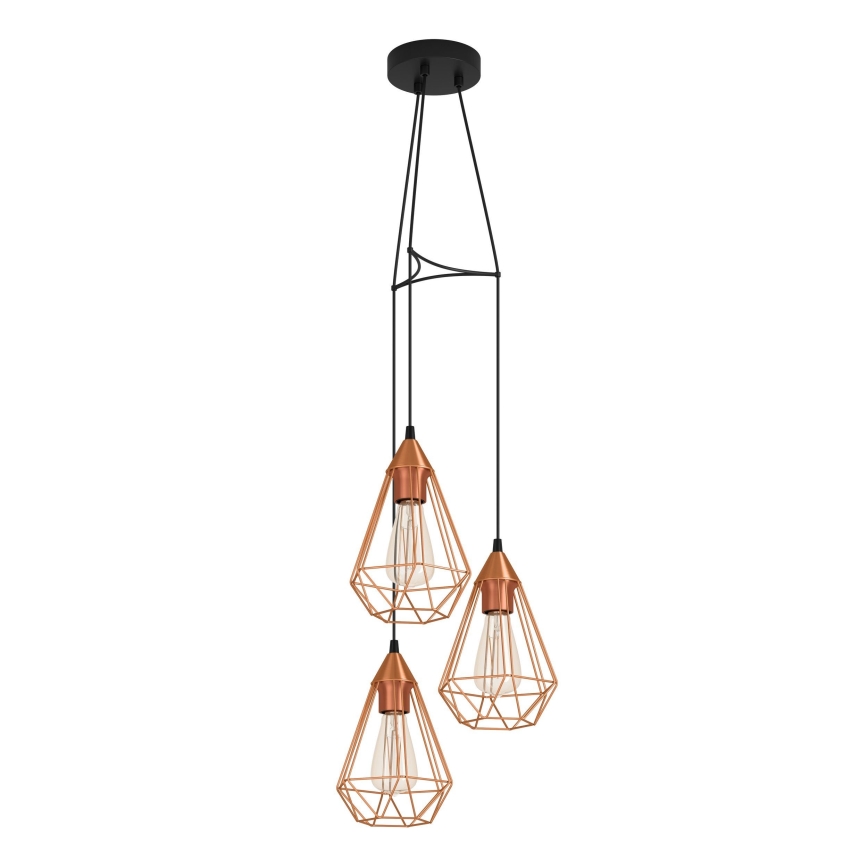 Eglo - Chandelier 3xE27/60W/230V