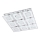 Eglo 94227 - LED ceiling light ALMANA 9xGU10-LED/3W/230V