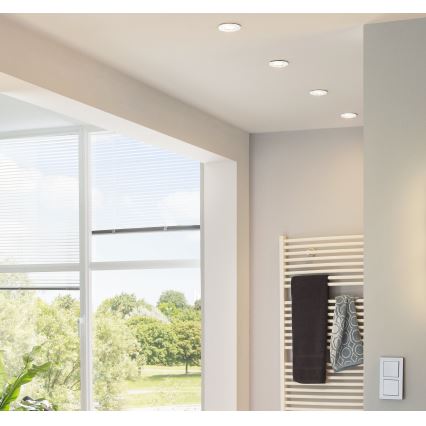 Eglo - SET 3x LED Recessed light PENETO 3xGU10-LED/3W/230V