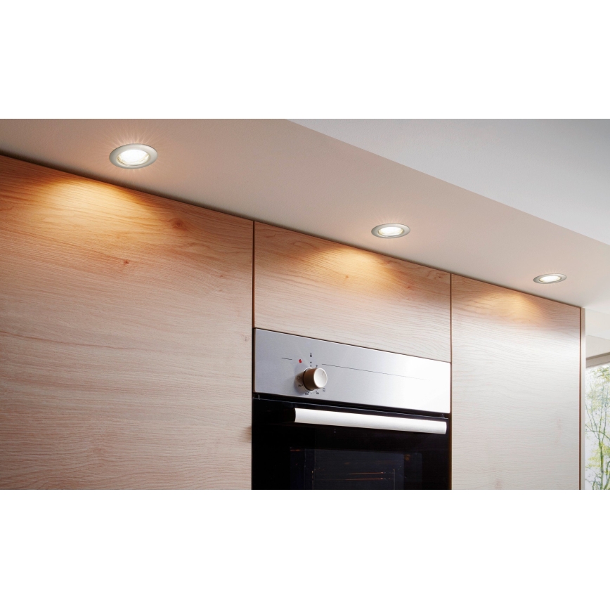 Eglo - SET 3x LED Recessed light PENETO 3xGU10-LED/3W/230V