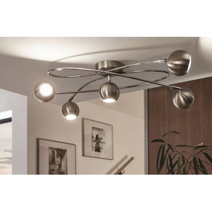 Eglo - LED spotlight 5xGU10-LED/3W/230V