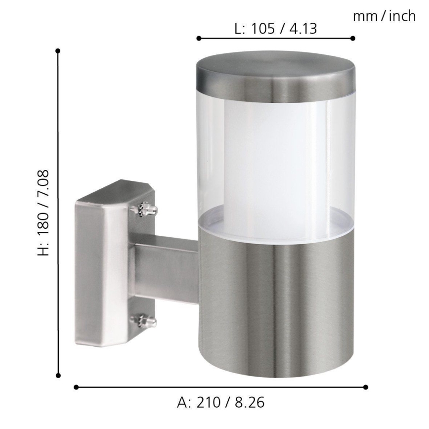 Eglo - LED outdoor lighting 1xLED/3,7W/230V IP44