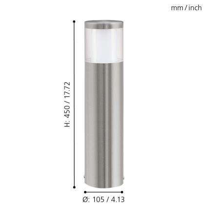 Eglo - LED Outdoor Lighting LED/3.7W/230V IP44