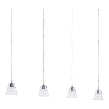 Eglo 94356 - LED chandelier PANCENTO 4xLED/4,5W/230V