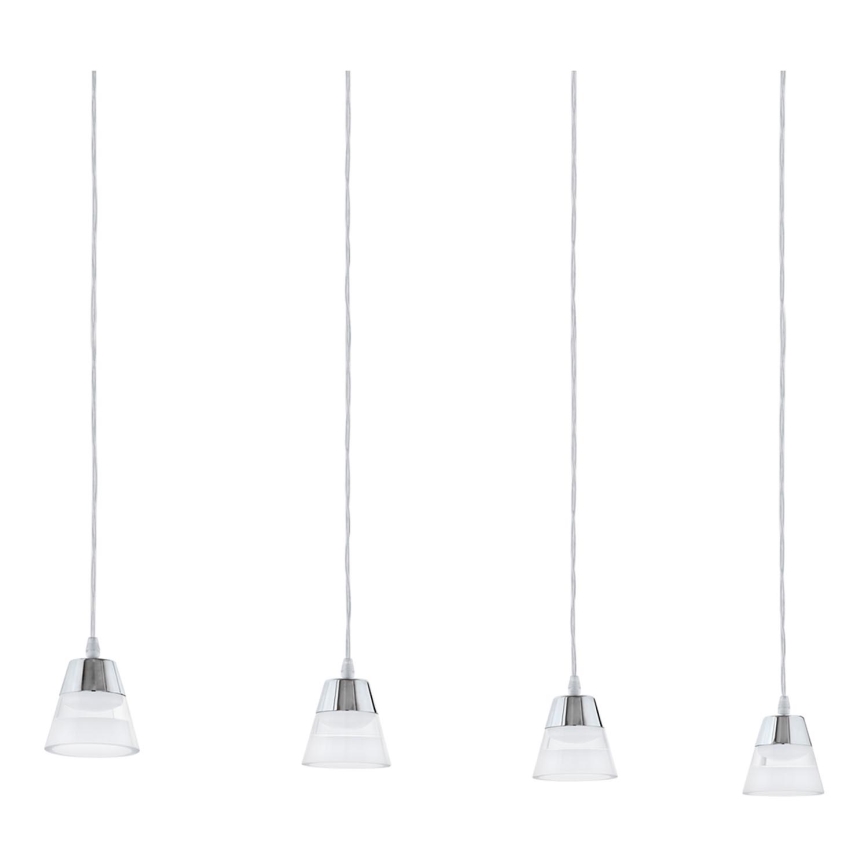 Eglo 94356 - LED chandelier PANCENTO 4xLED/4,5W/230V