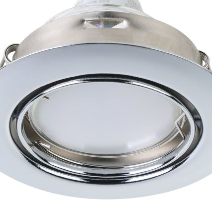 Eglo - Set of 3 PENETO LED recessed downlights, each with 1x GU10 LED (5W, 230V)