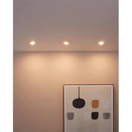 Eglo - SET 3x LED Recessed light PENETO 3xGU10-LED/5W/230V