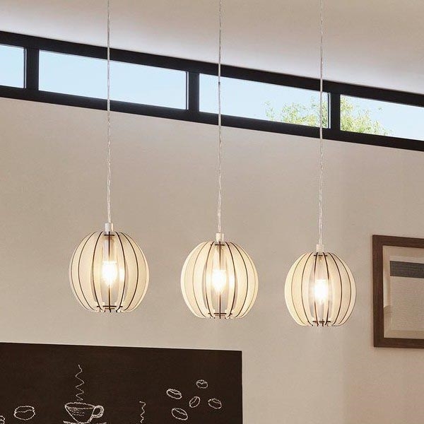 Eglo 94444 - Chandelier COSSANO 3xE14/40W/230V