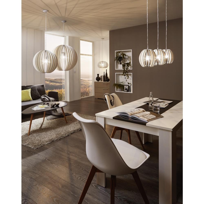 Eglo 94444 - Chandelier COSSANO 3xE14/40W/230V