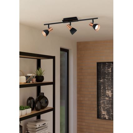 Eglo - LED spotlight  3xGU10/3.3W/230V
