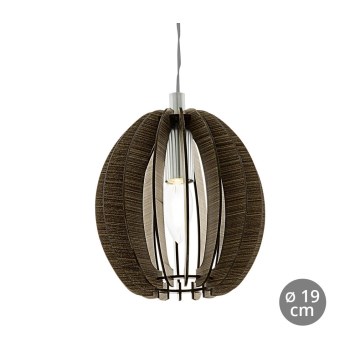 Eglo 94639 - Chandelier COSSANO 1xE14/40W/230V