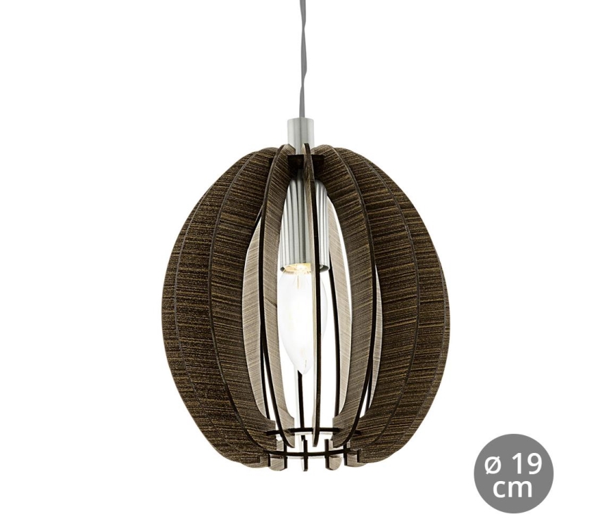 Eglo 94639 - Chandelier COSSANO 1xE14/40W/230V
