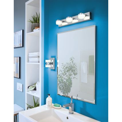 Eglo - LED bathroom wall light 3xLED/4.5W/230V IP44