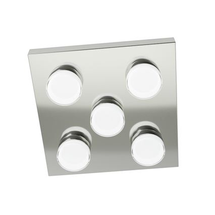 Eglo - LED bathroom ceilingl light 5xLED/4,5W/230V IP44