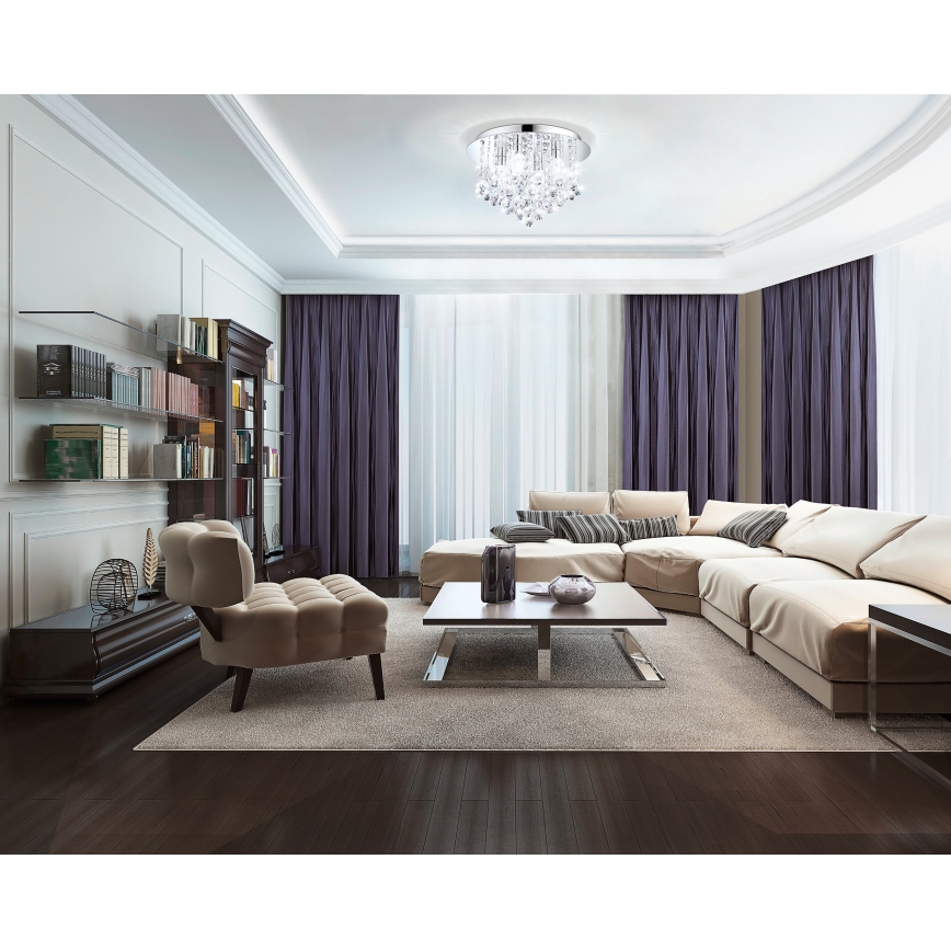 Eglo - LED Bathroom ceiling light 4xG9/3W/230V IP44
