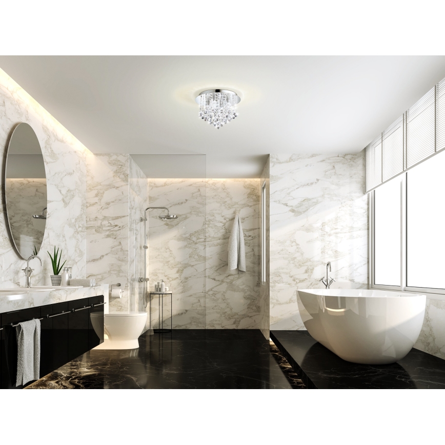 Eglo - LED Bathroom ceiling light 4xG9/3W/230V IP44