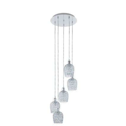 Eglo - Chandelier on a string 5xE27/60W/230V