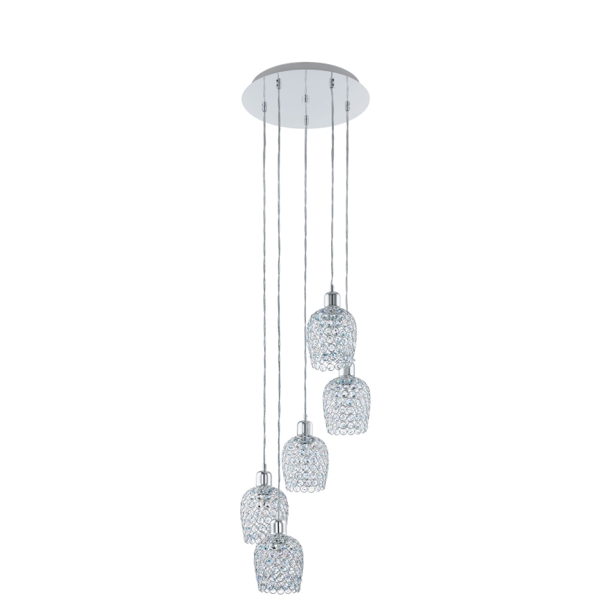 Eglo - Chandelier on a string 5xE27/60W/230V