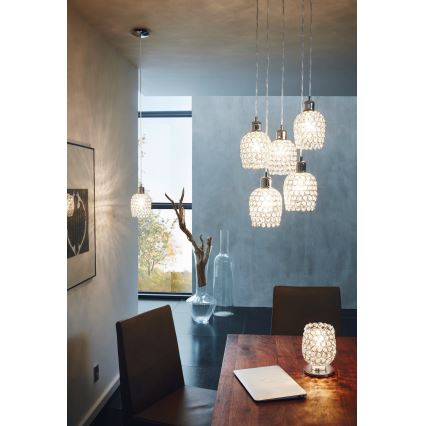 Eglo - Chandelier on a string 5xE27/60W/230V