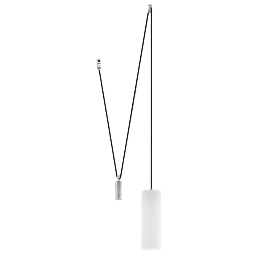 Eglo 94909 - Chandelier with a weight VILLANOVA 1xE27/60W/230V