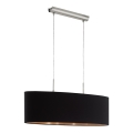 Eglo 94915 - Chandelier PASTERI 2xE27/60W/230V