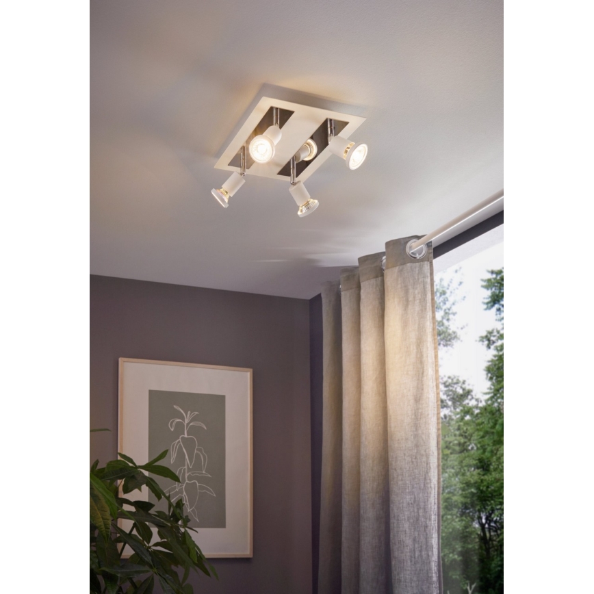 Eglo 94962 - LED spotlight SARRIA 4xGU10-LED/5W/230V
