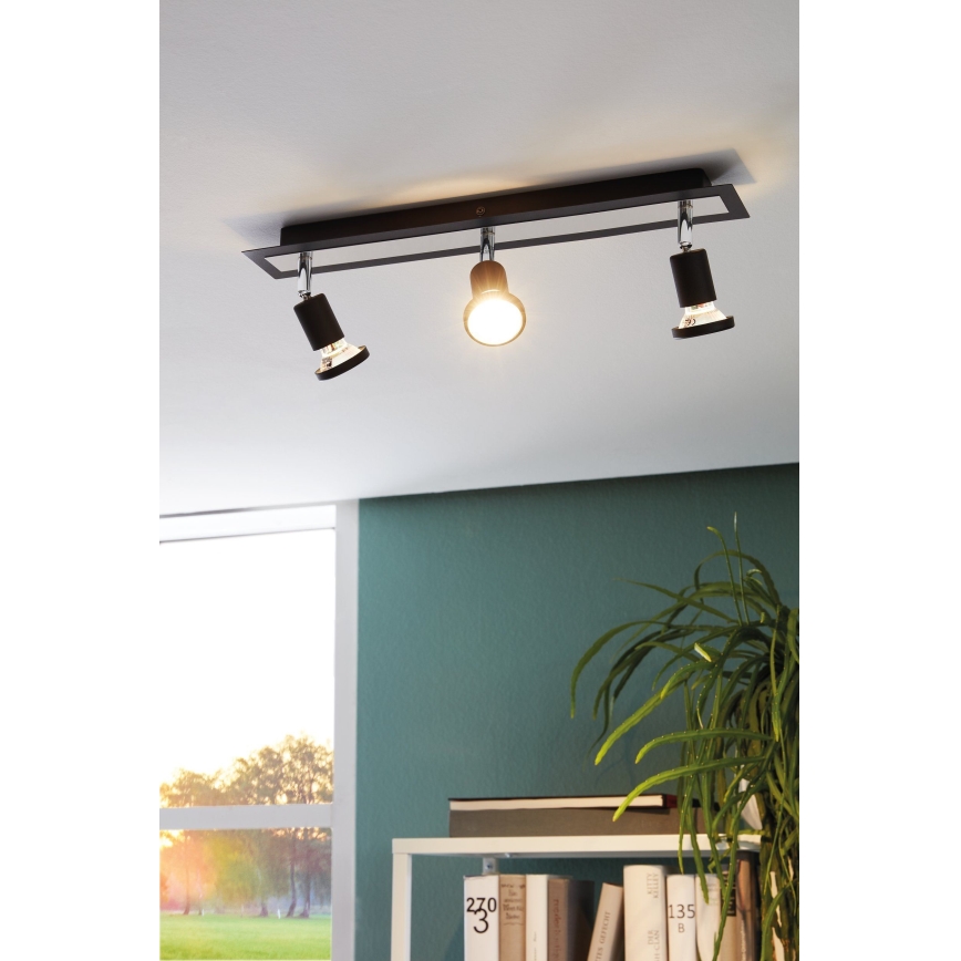 Eglo 94965 - LED spotlight SARRIA 3xGU10-LED/5W/230V