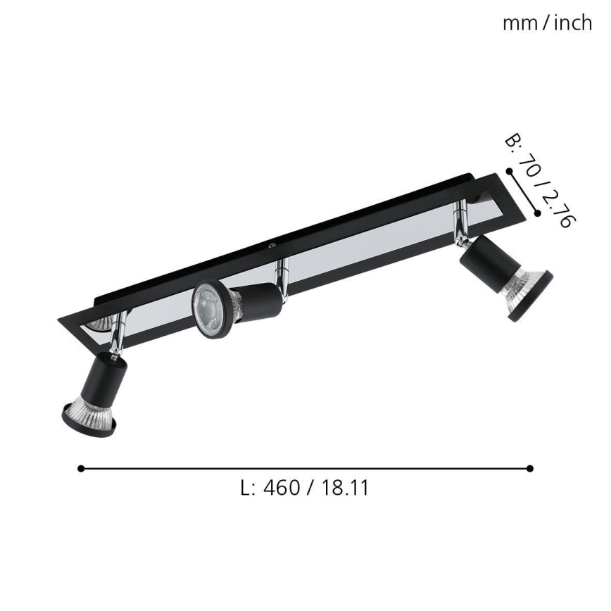 Eglo 94965 - LED spotlight SARRIA 3xGU10-LED/5W/230V