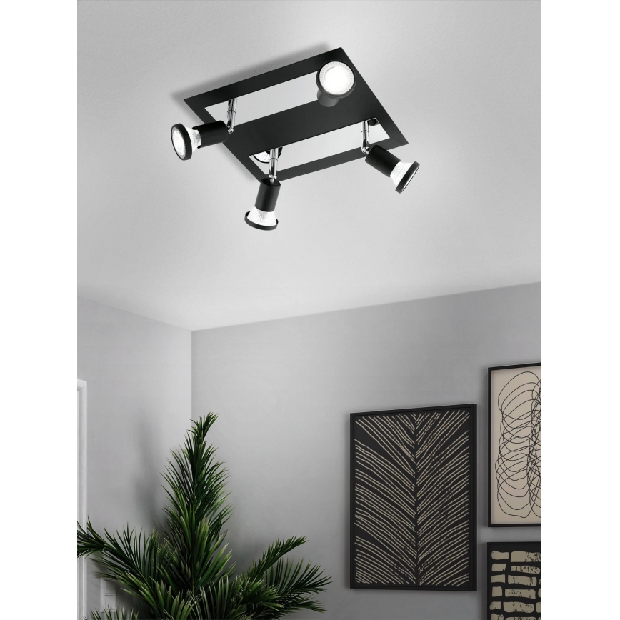 Eglo 94966 - LED spotlight SARRIA 4xGU10-LED/5W/230V