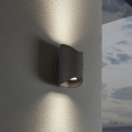 Eglo 95076 - ABRANTES Outdoor Wall Light 2x LED/6W/230V IP44