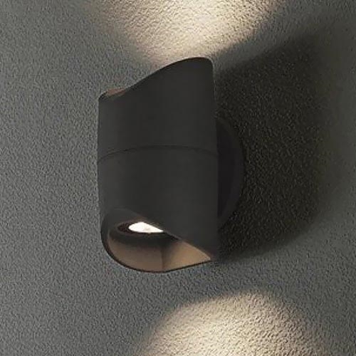 Eglo 95076 - Outdoor wall light ABRANTES 2xLED/6W/230V IP44