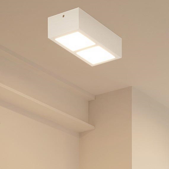 Eglo 95201 - LED ceiling light COLEGIO 2xLED/4,2W/230V