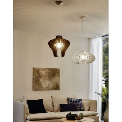 Eglo 95254 - COSSANO 2 Chandelier 1xE27/60W/230V