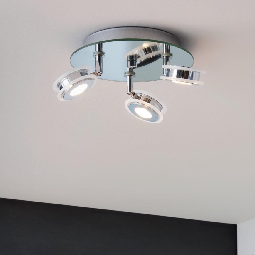 Eglo 95279 - LED bathroom spotlight AGUEDA 3xLED/3.3W/230V