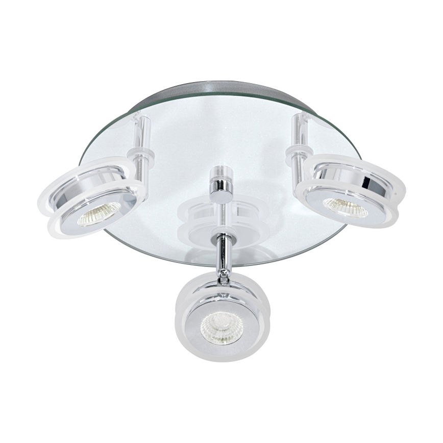 Eglo 95279 - LED bathroom spotlight AGUEDA 3xLED/3.3W/230V