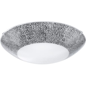 Eglo 95289 - MAGITTA LED Ceiling Light / 16W / 230V Ø 31.5 cm Black/White