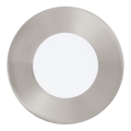 Eglo 95465 - FUEVA 1 LED recessed downlight, 1× LED / 2.7 W / 230 V, Ø 8.5 cm