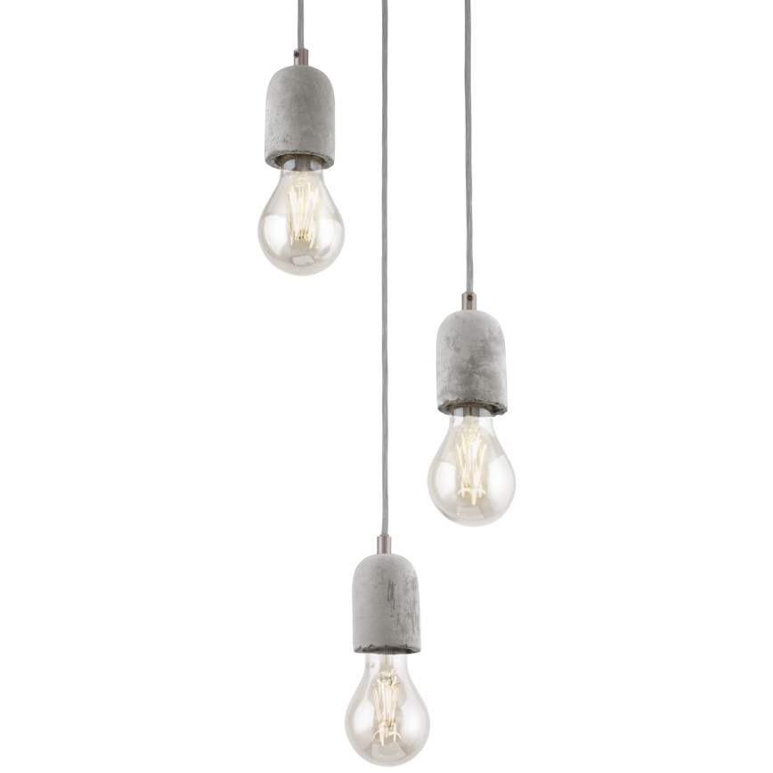 Eglo - Chandelier 3xE27/60W/230V