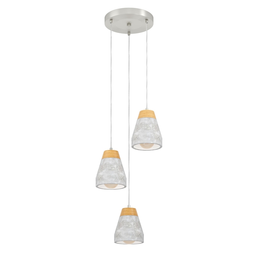 Eglo - Chandelier 3xE27/60W/230V