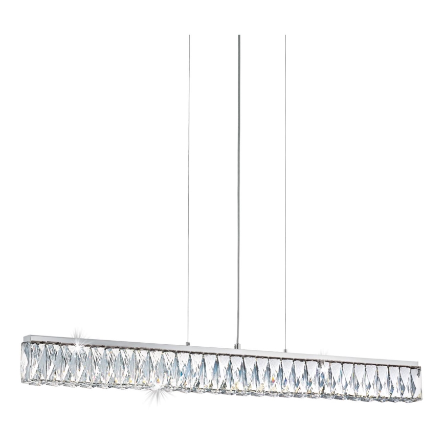 Eglo 95543 - Crystal dimmable chandelier TELLUGIO-S LED/36W/230V