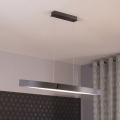 Eglo 95549 - FORNES-S Dimmable LED Cable-Suspended Pendant Light LED/24W/230V 2700-6500K Black Chrome