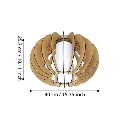 Eglo - Ceiling light 1xE27/60W/230V