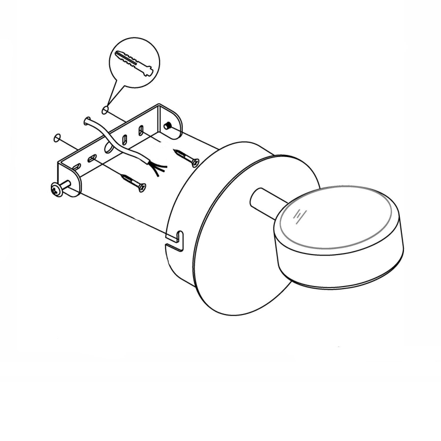Eglo - LED spotlight 1xLED/5.4W/230V