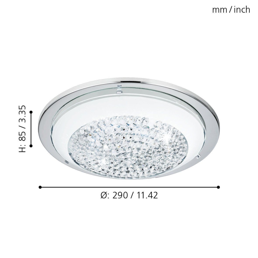 Eglo 95639 - ACOLLA LED recessed ceiling light 3xLED/3,6W/230V