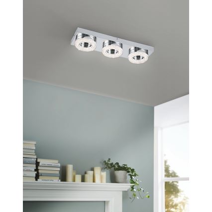 Eglo 95663 - FRADELO LED Ceiling Light 3xLED/4W/230V