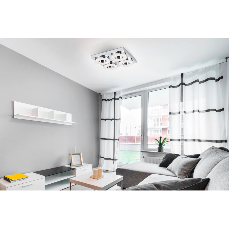 Eglo - LED Ceiling light 4xLED/4W/230V
