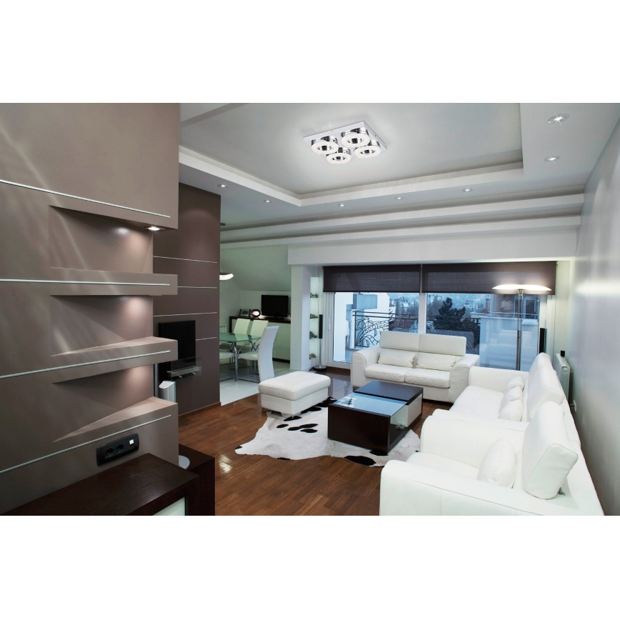 Eglo - LED Ceiling light 4xLED/4W/230V