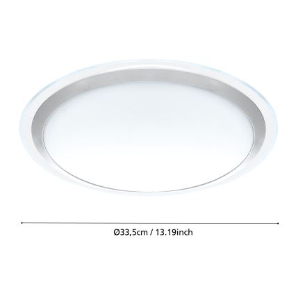 Eglo - LED ceiling light LED/22W/230V