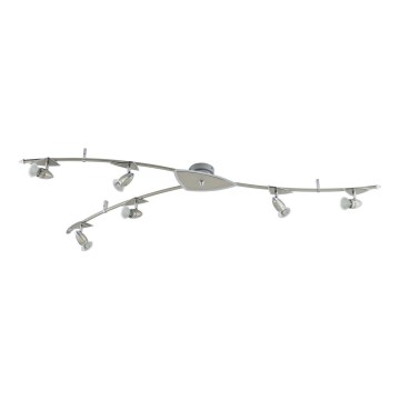 Eglo 95826 - LED spotlight WAVE LED 6xGU10-LED/3W/230V