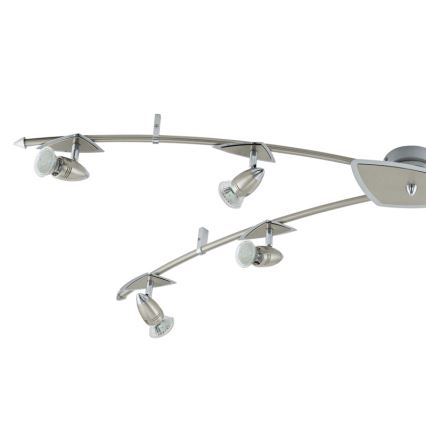Eglo 95826 - LED spotlight WAVE LED 6xGU10-LED/3W/230V